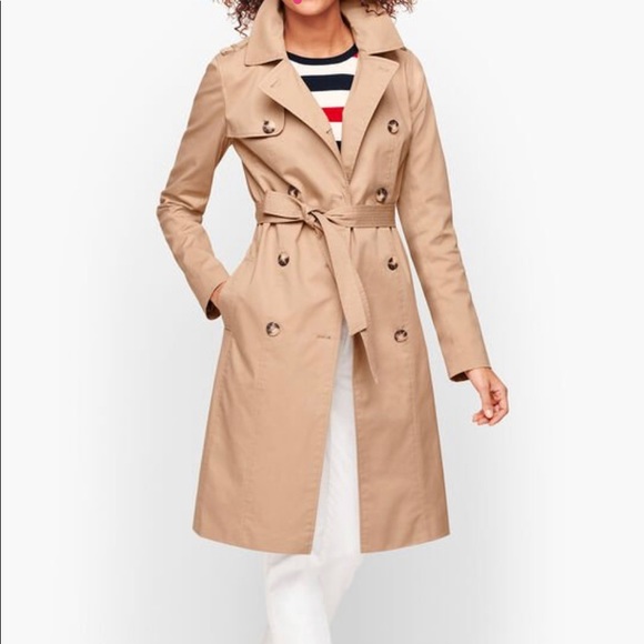 Talbots Jackets & Blazers - Talbots DOUBLE BREASTED TRENCH COAT